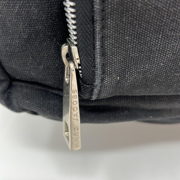 Marc Jacobs 1990’s Black Denim Cotton Shoulder Tote Bag - Picture 7 of 13